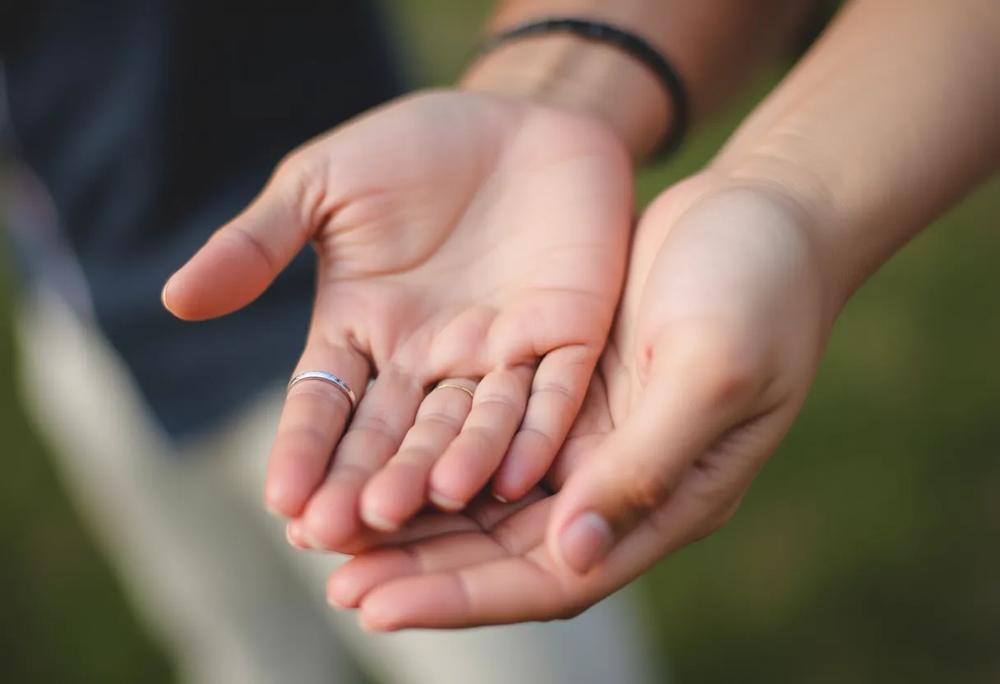 Wedding hands