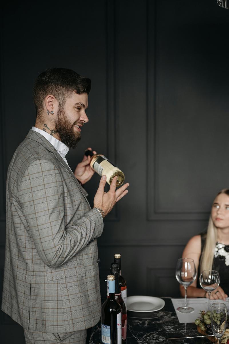 wine bottles